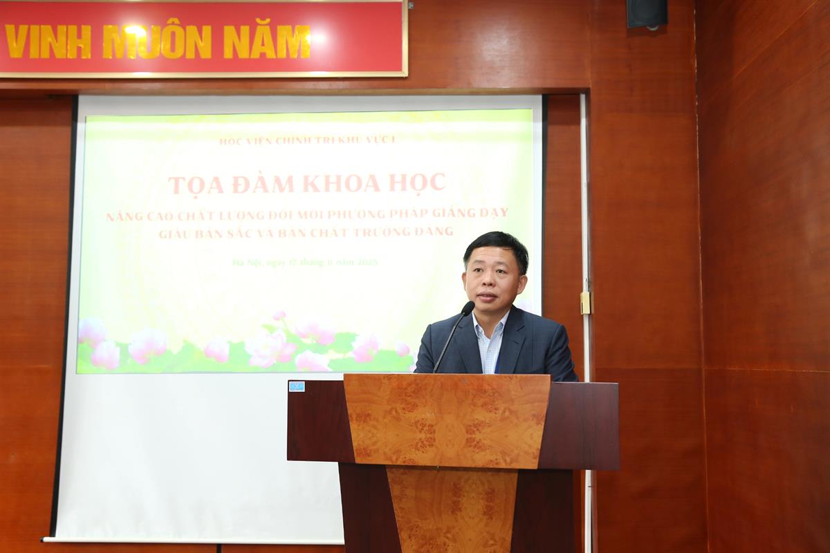 Tọa đàm khoa học với chủ đề 