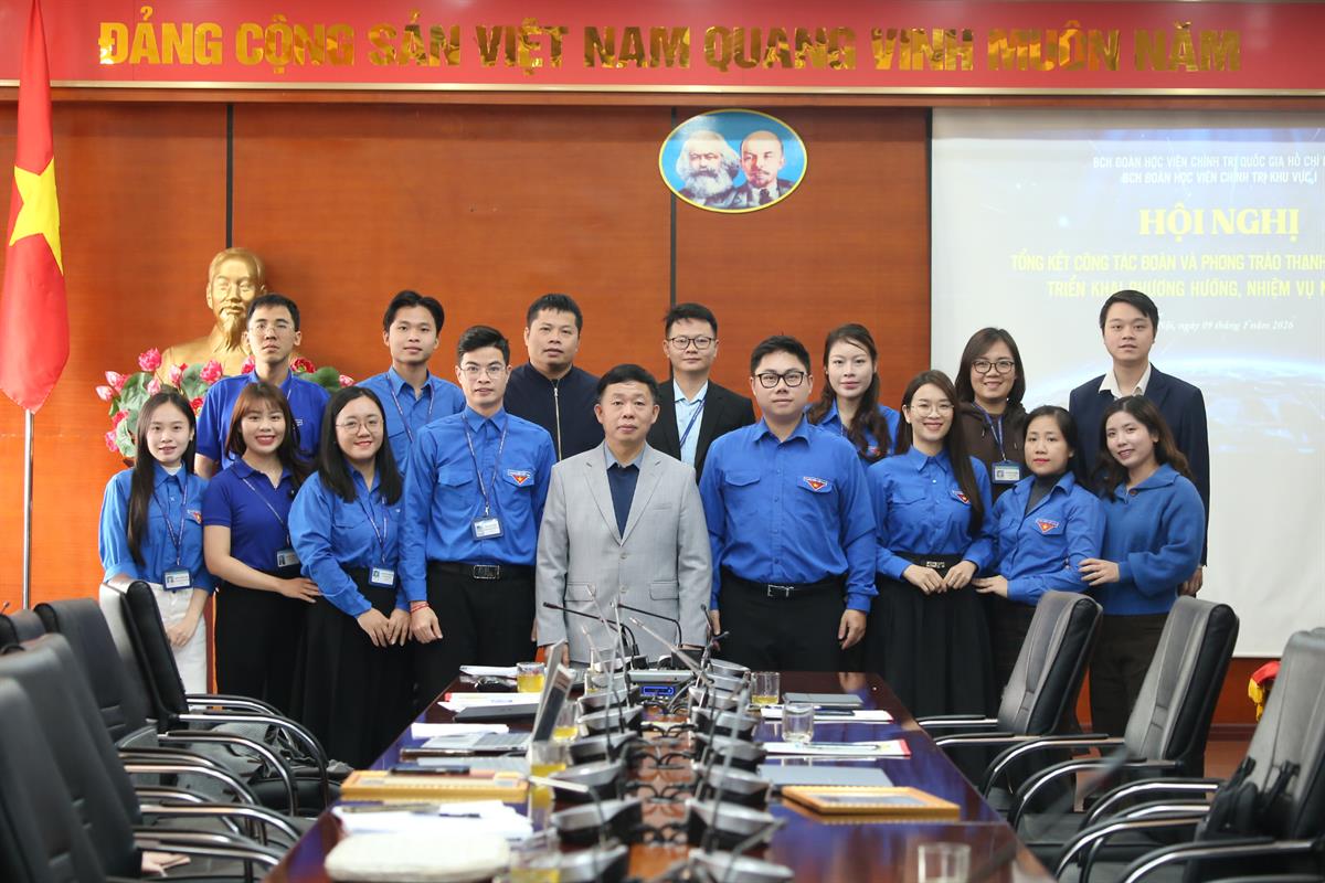 Hội nghị Tổng kết công tác Đoàn, phong trào thanh niên năm 2025 và phương hướng, nhiệm vụ năm 2026